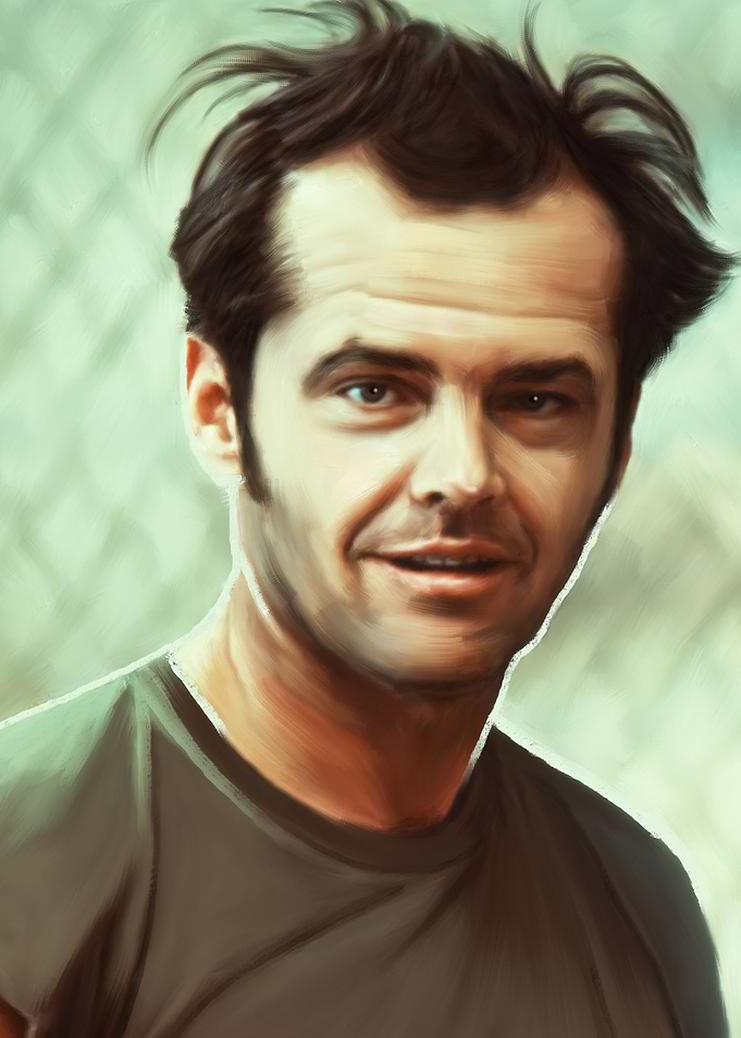 Jack Nicholson Portrait