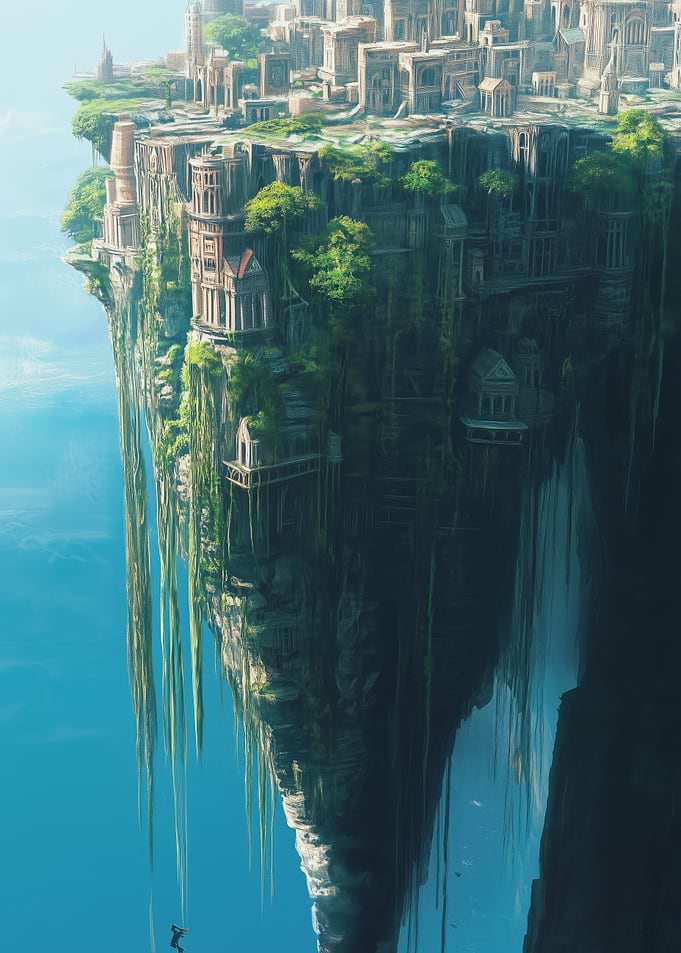 Floating City Landscape