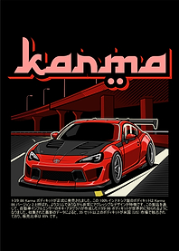 Toyota 86 Karma Body Kit Red