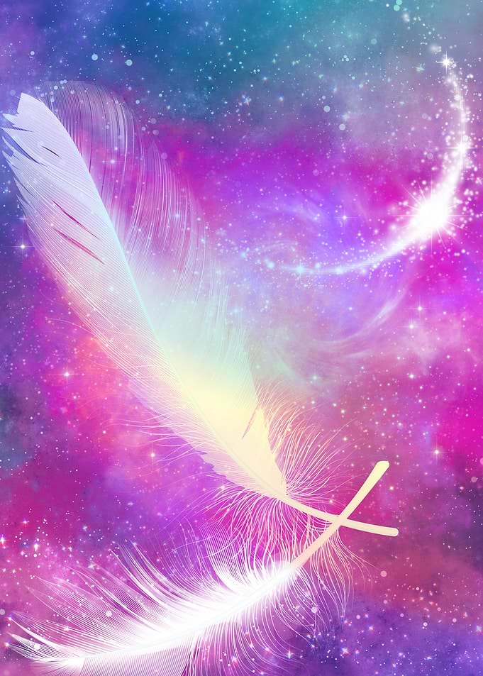 Feathers from the Universe