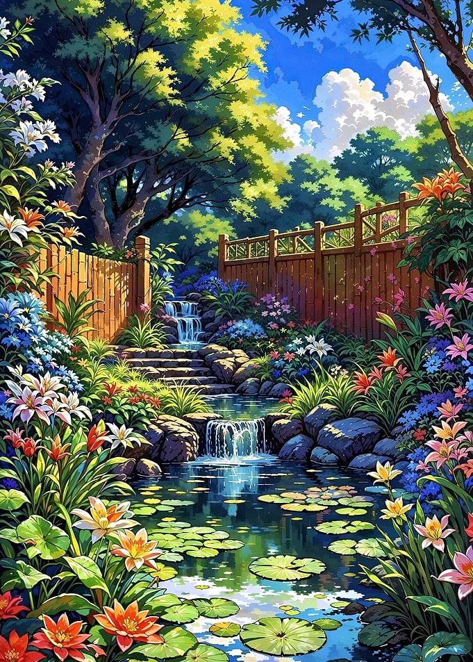 Waterfall Garden