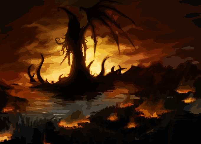 Dark Fantasy Silhouette