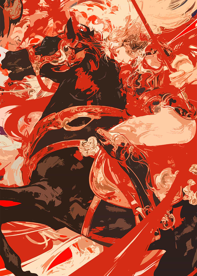 Red Knight Woman