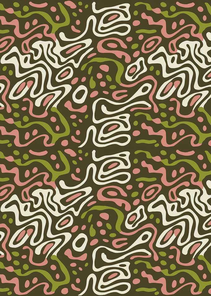Abstract Swirl Pattern