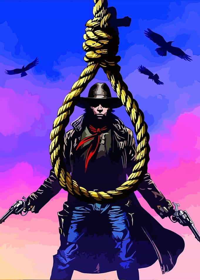 Cowboy with Noose