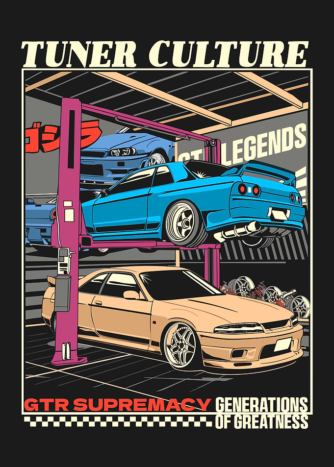 Tuner Culture GTR Poster