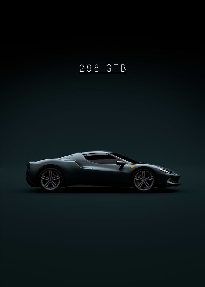 2021 Ferrari 296 GTB - Green Tint