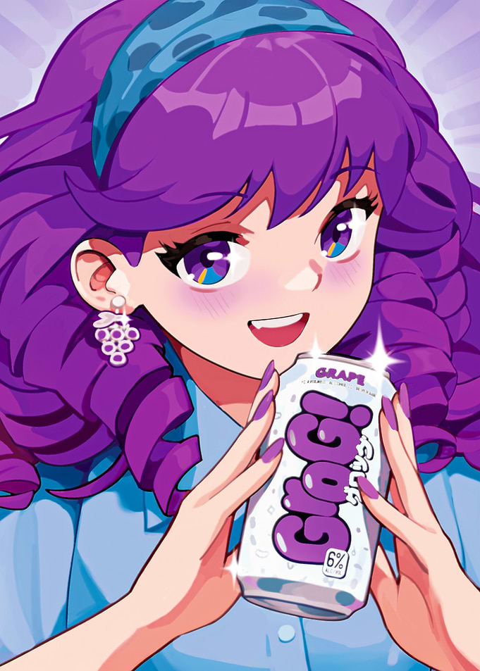 Grog Girls - Gabby Grape