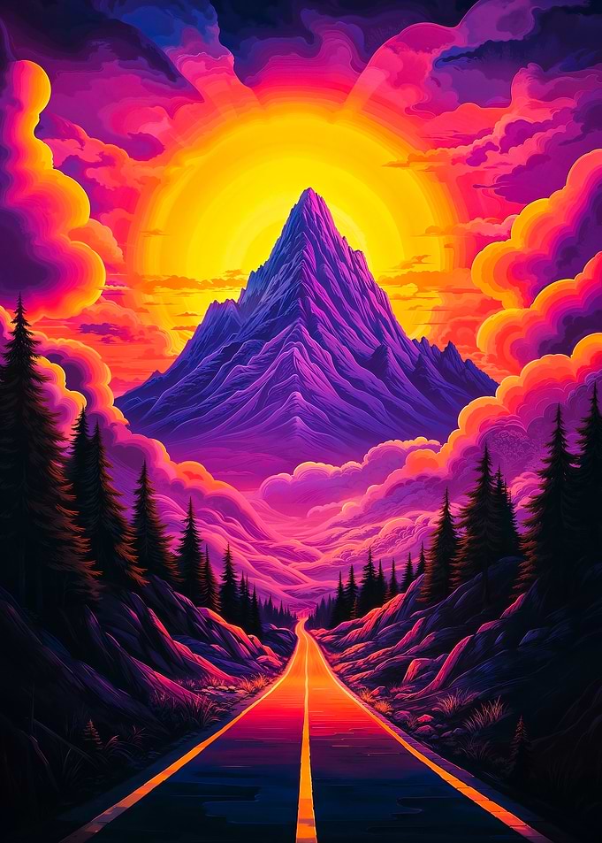 Retro the road