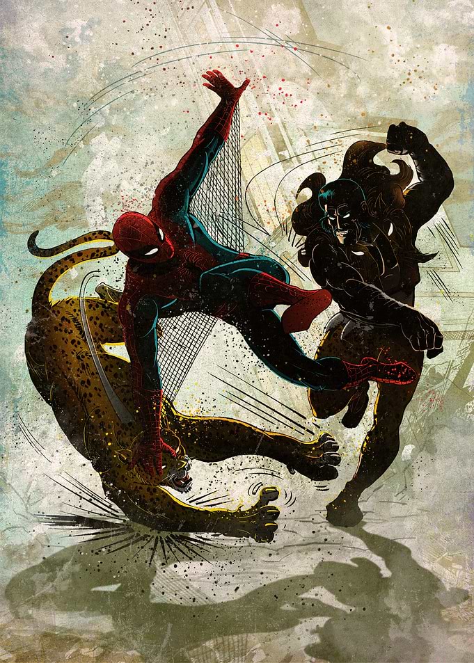 Dark Edition Spider-Man vs Kraven