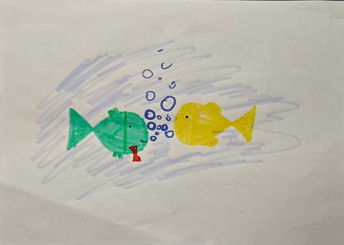 Green and Yellow Fish