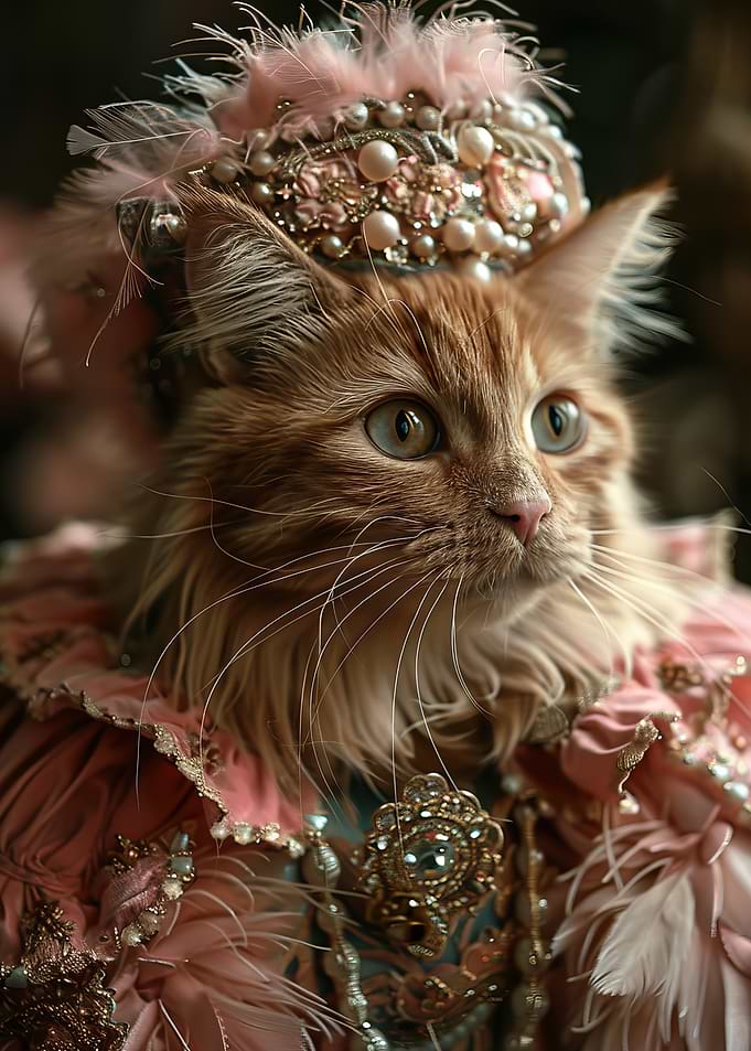 Royal cat