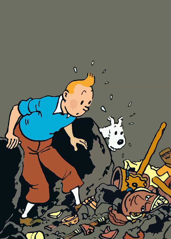 Tintin and Snowy Adventure