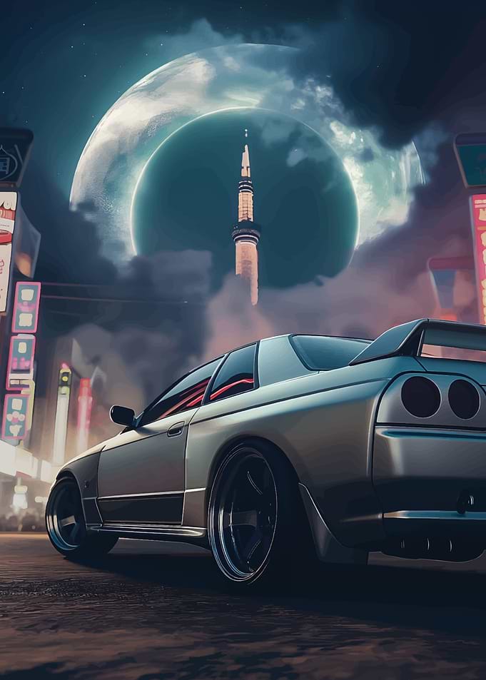 Nissan Skyline R32 Night