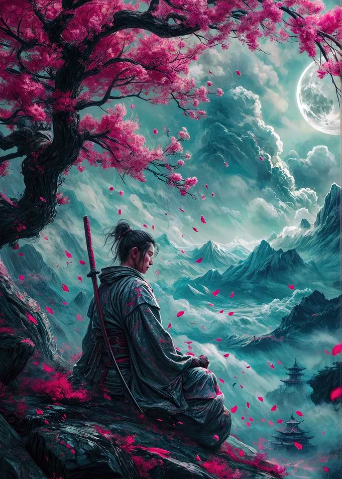 Meditating Samurai