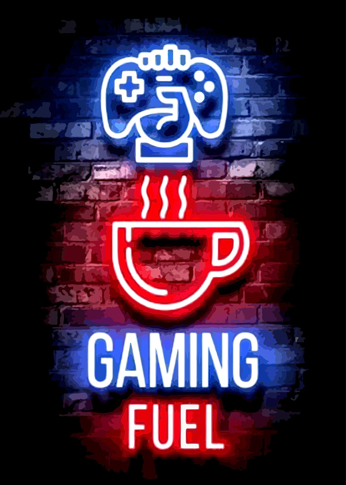 Gaming Fuel Neon Sign