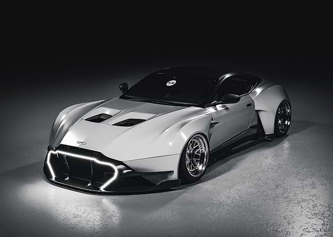White Sports Car