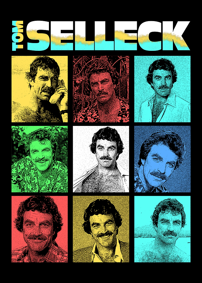 Tom Selleck Collage