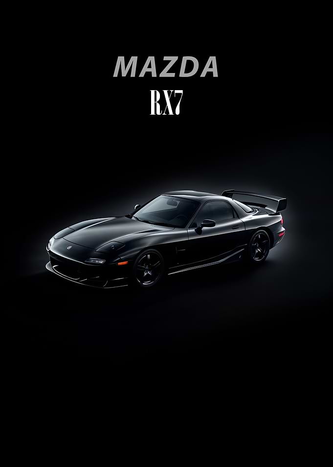 Mazda RX7 Black