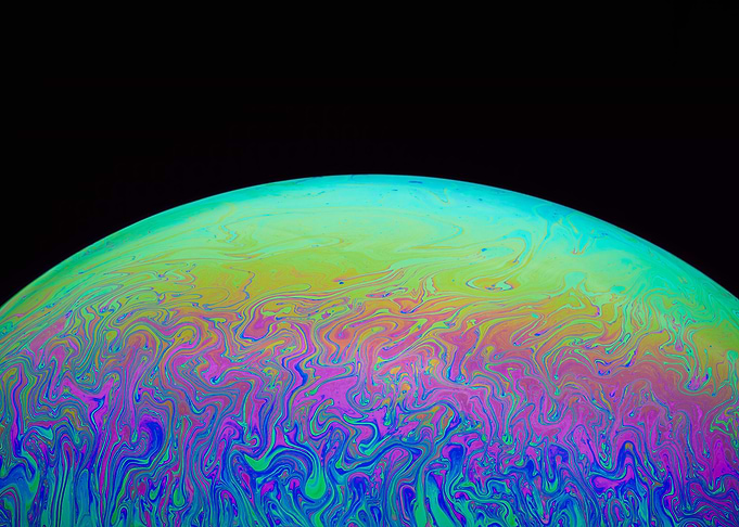 Abstract Soap Bubble
