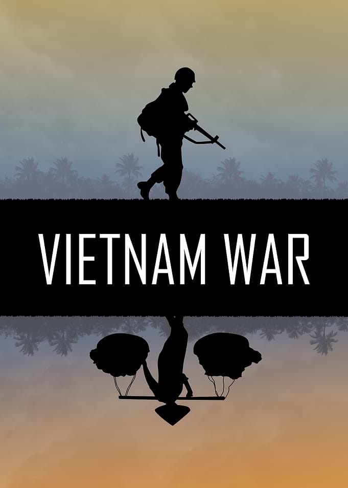 Vietnam War Silhouette
