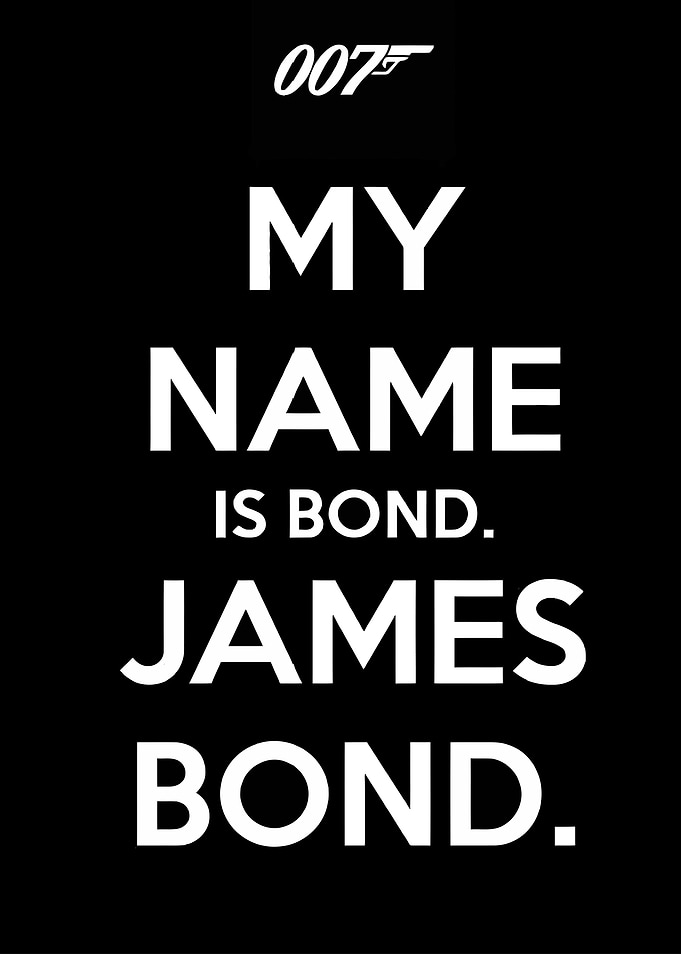 James Bond Poster