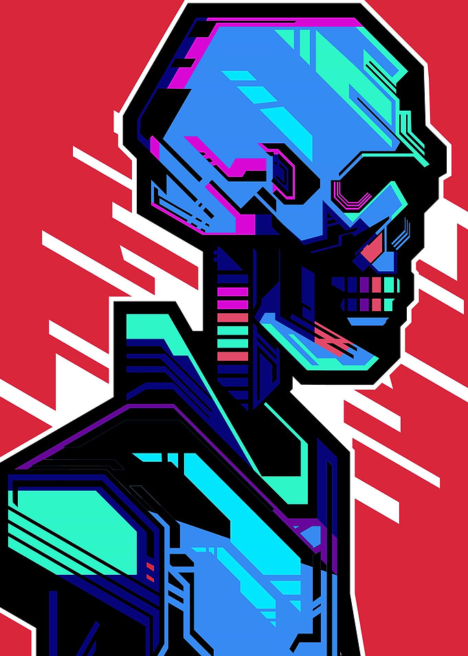 Cybernetic Skull
