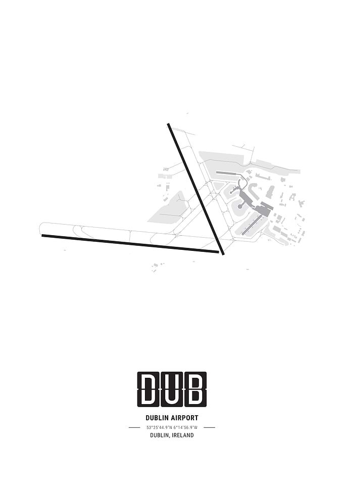 Dublin Airport Map