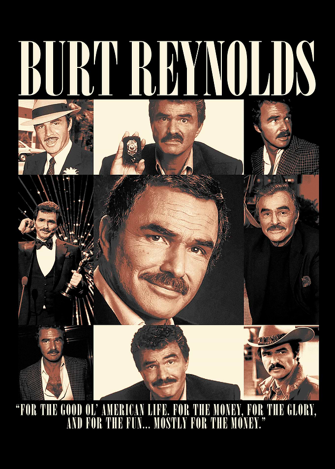 Burt Reynolds Collage
