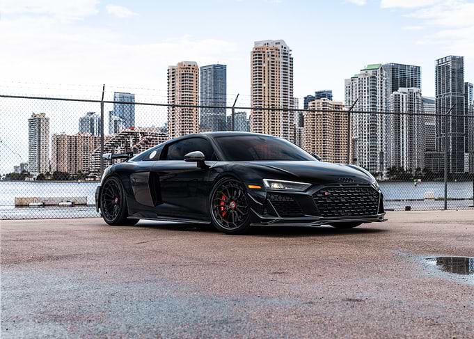 Black Audi R8