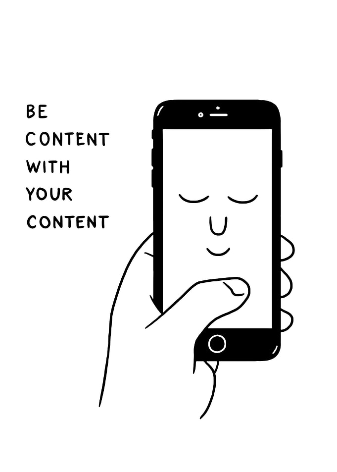 Be Content With Your Content
