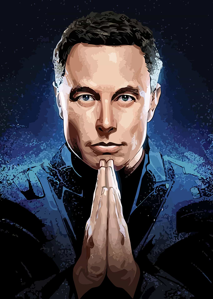 Elon Musk Portrait