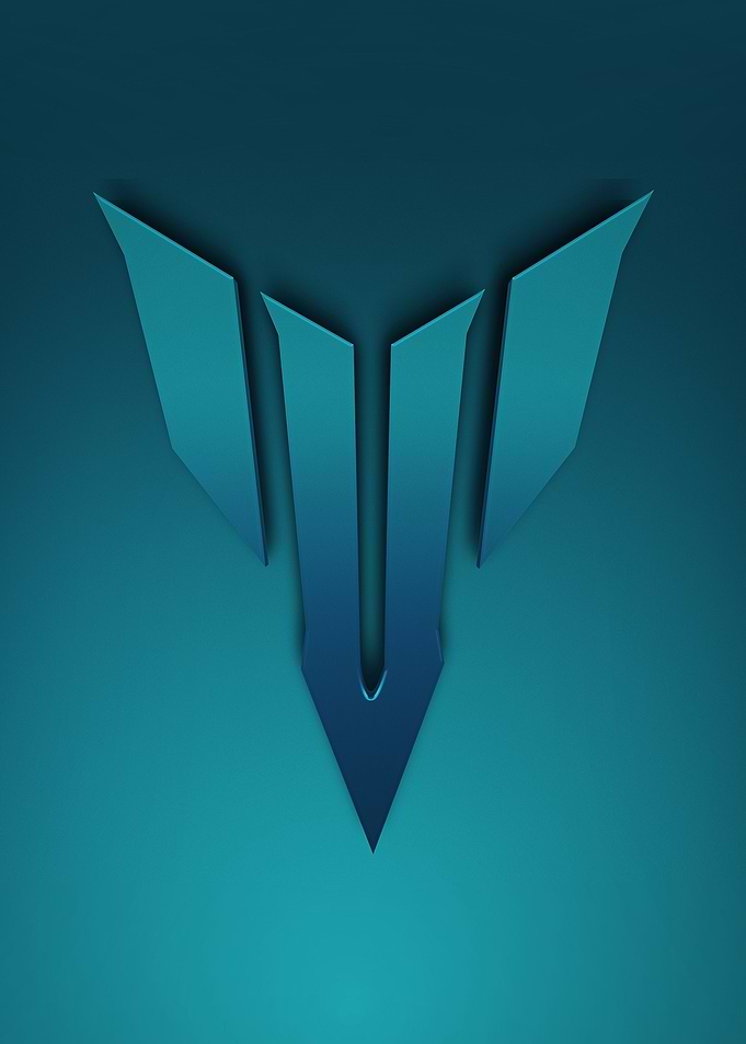Abstract Teal Logo