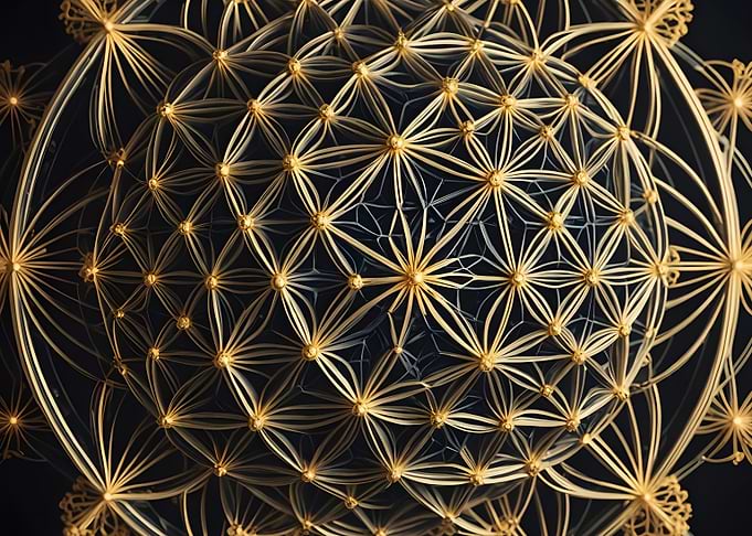 Golden Flower of Life