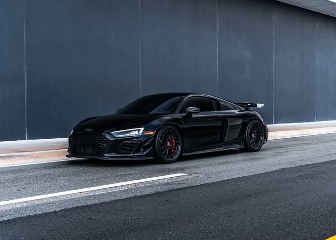 Black Audi R8