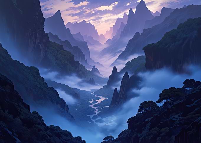 Misty Mountain Valley
