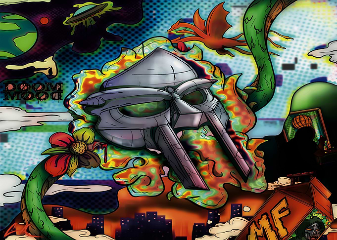 Mf Doom Metal Mask