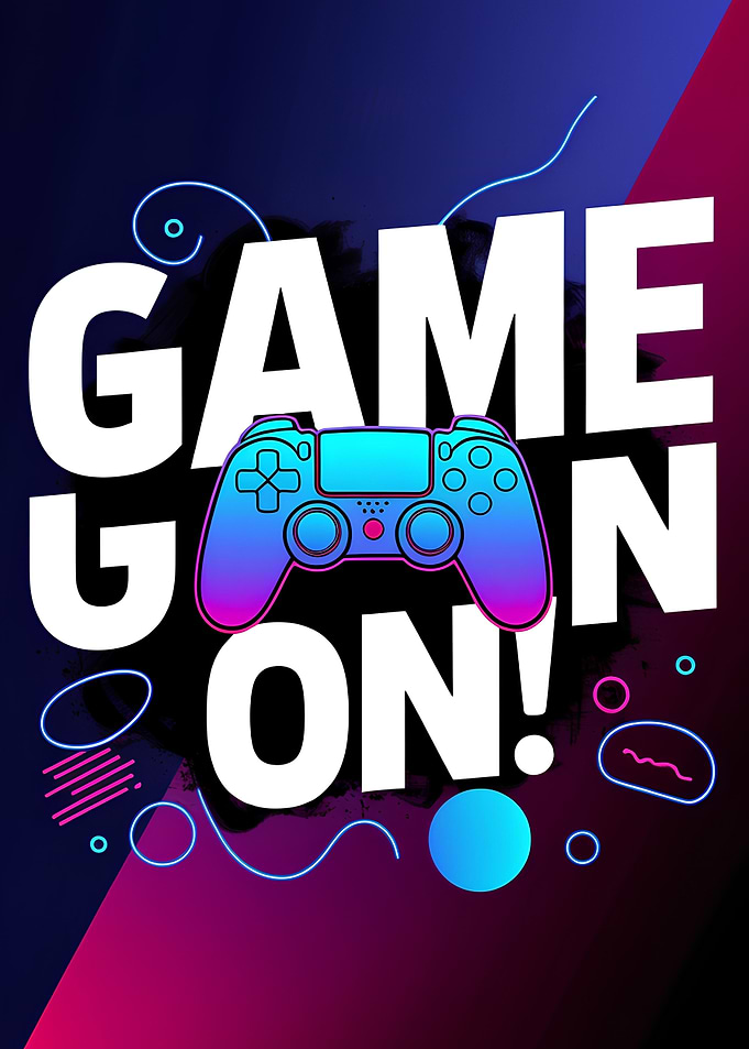 Game On! Gamer Poster