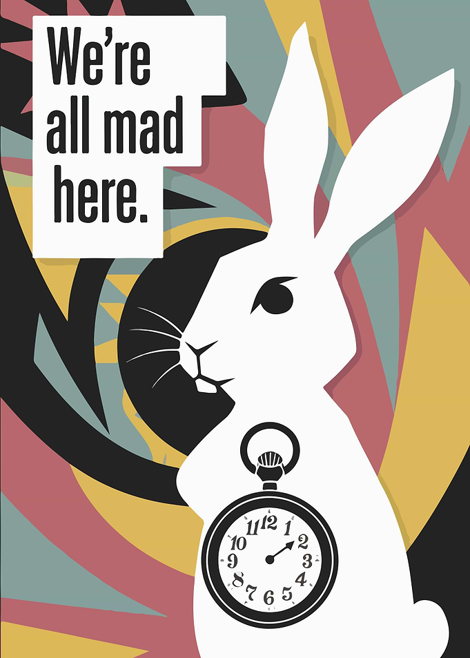 White Rabbit & Pocket Watch