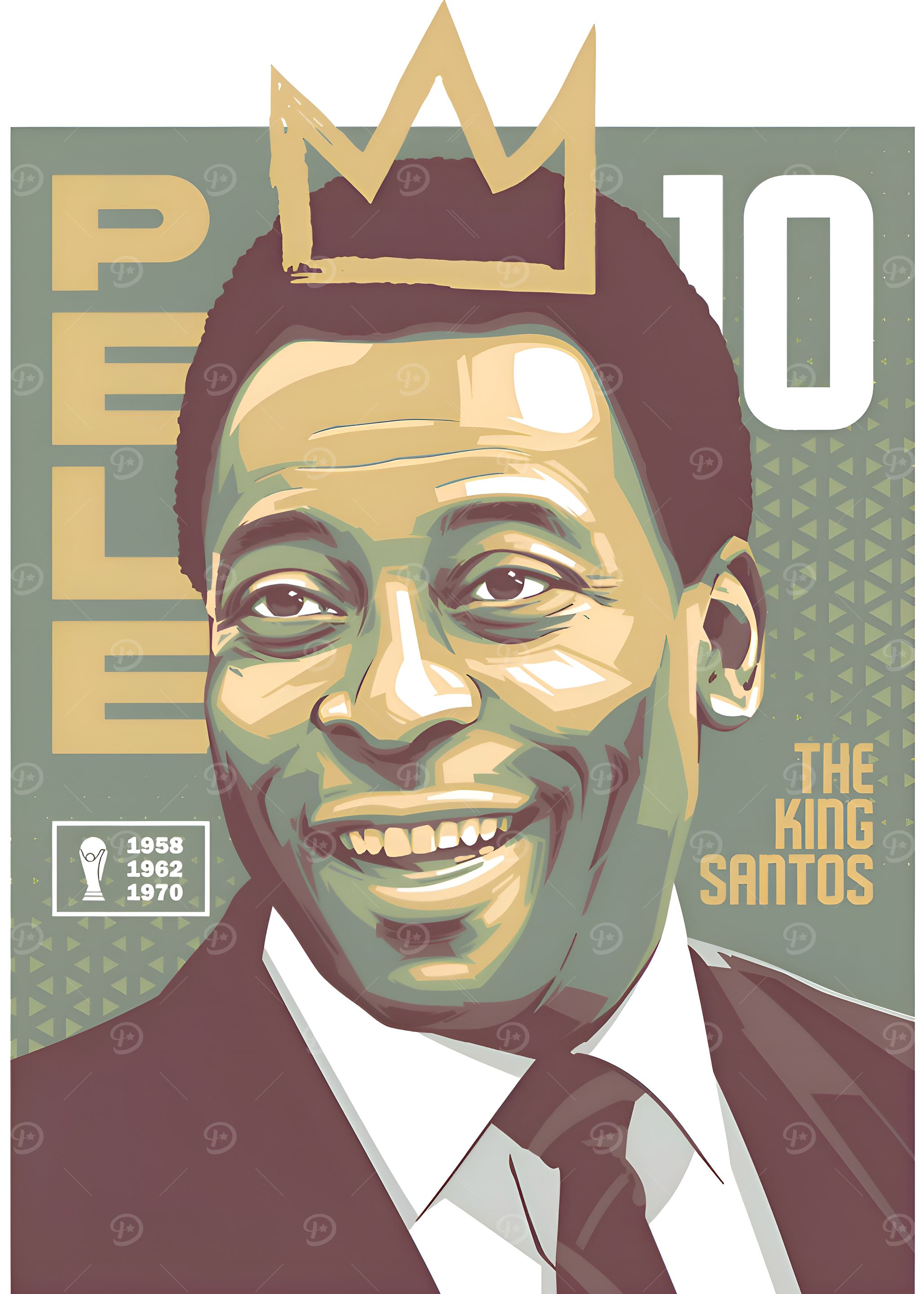 Pele - The King Santos