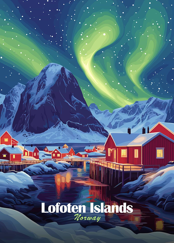 Lofoten Islands Aurora Borealis