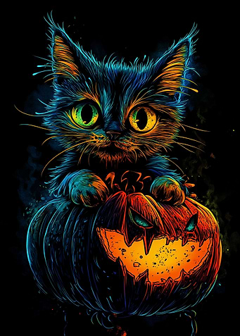 The Pumpkin Kitten