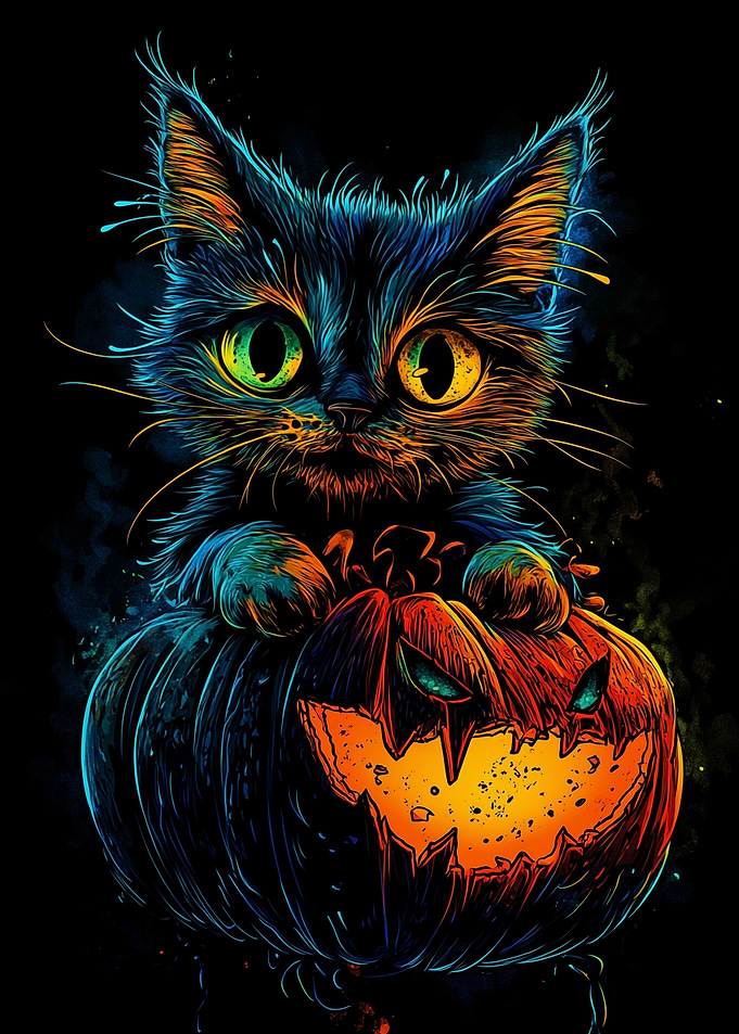 The Pumpkin Kitten