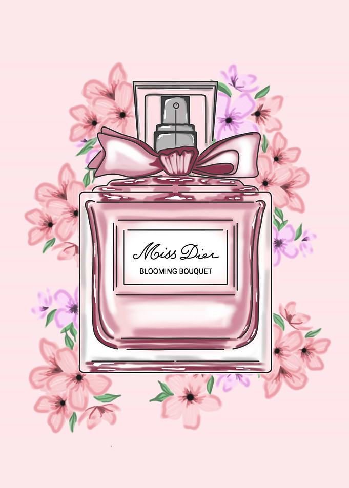 Miss Dior Perfume Bottle