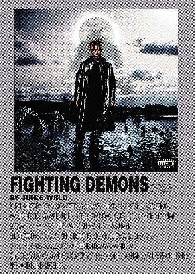 Juice WRLD - Fighting Demons Album Cover