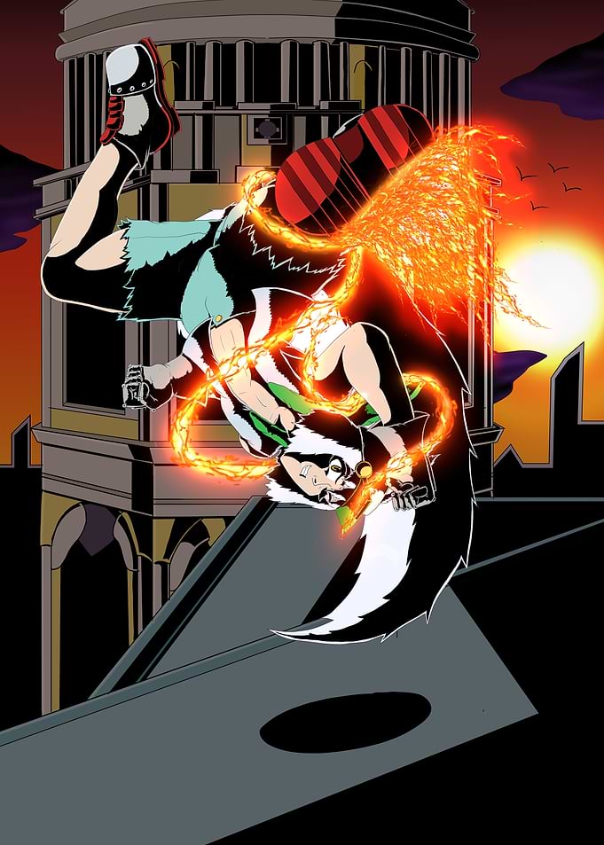 Ranfang flip kick