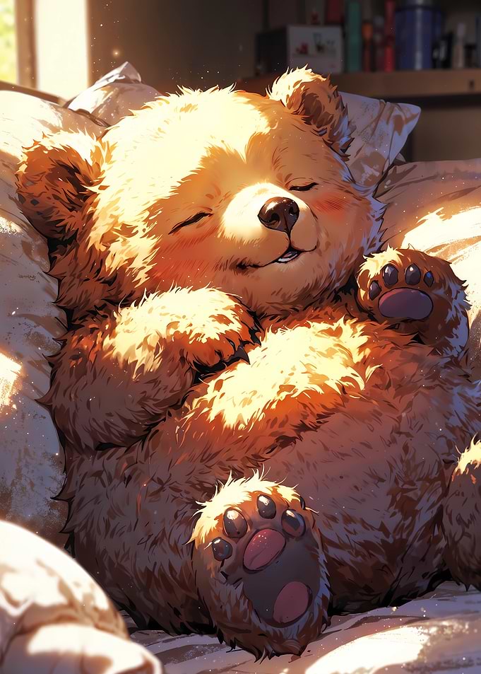 Sleeping Bear Cub
