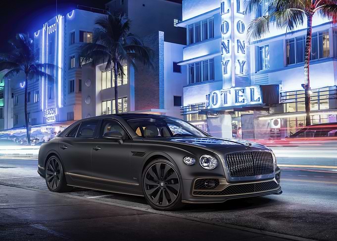Black Bentley in Miami
