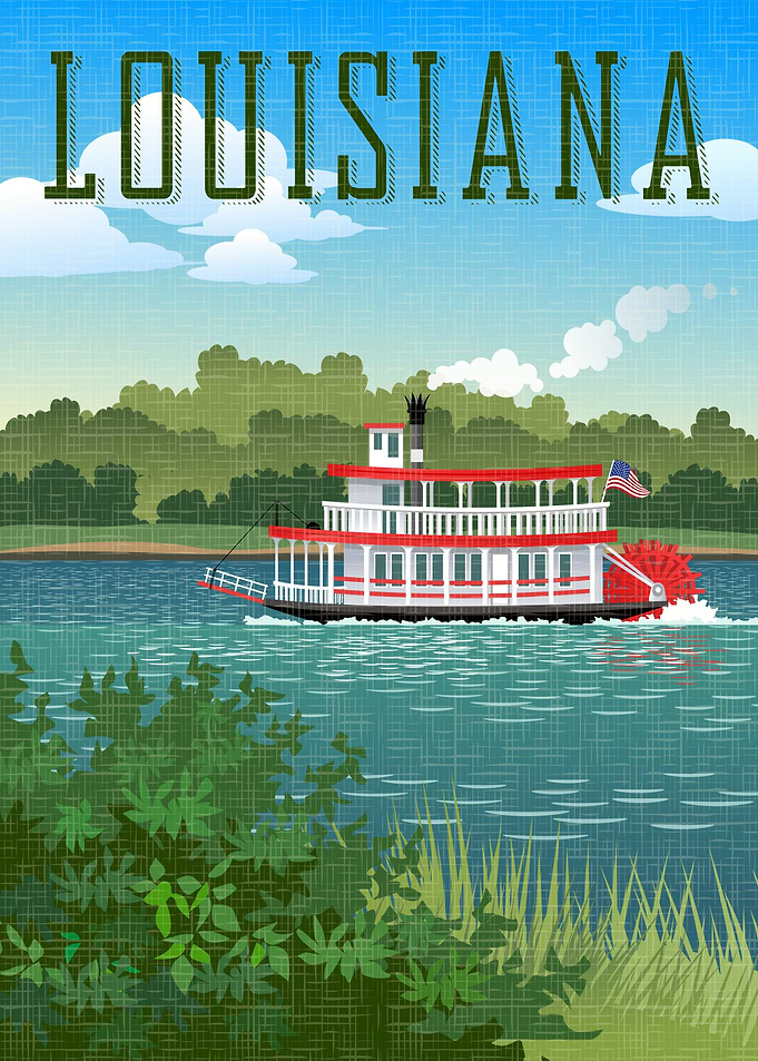 Louisiana Riverboat