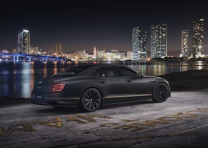 Black Bentley Flying Spur